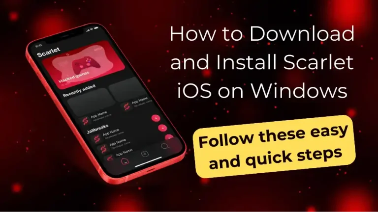 How to Download and Install Scarlet Ios on Windows